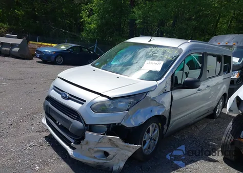 2014 Ford Transit Connect Xlt z USA, uszkodzony, nr VIN NM0GE9F77E1155359